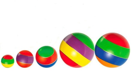 Купить Мячи резиновые (комплект из 5 мячей различного диаметра) в Радужном 