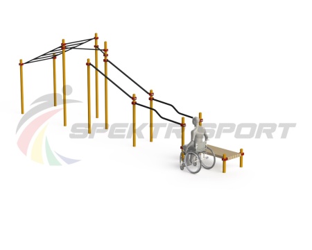 Купить Спортивный комплекс для инвалидов-колясочников WRK-D22_76mm в Радужном 