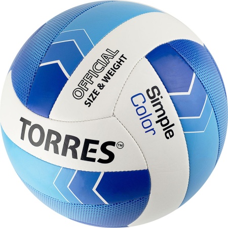 Купить Мяч волейбольный Torres Simple Color любительский р.5 в Радужном 